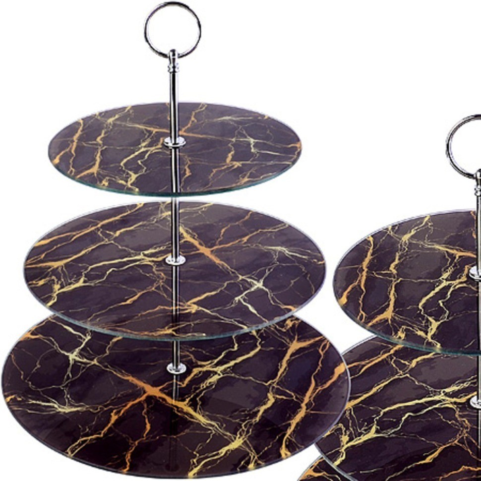 Конфетница 3-х ярусная LORAINE (31505)