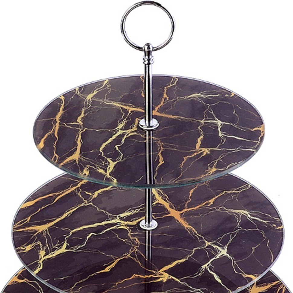 Конфетница 3-х ярусная LORAINE (31505)