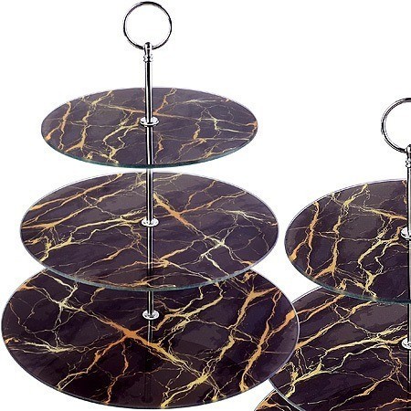 Конфетница 3-х ярусная LORAINE (31505)