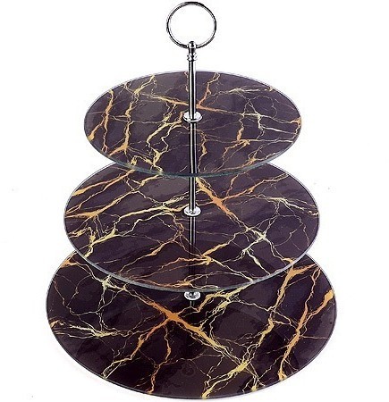 Конфетница 3-х ярусная LORAINE (31505)