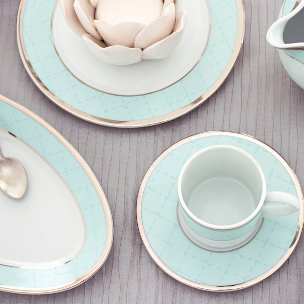 Porcel Блюдце Myth Ethereal Blue 731010482