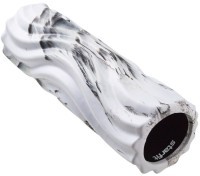 Ролик массажный STARFIT FA-525, EVA/PP, низкая жесткость, 45x14 cм, белый/черный (2103986)