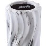 Ролик массажный STARFIT FA-525, EVA/PP, низкая жесткость, 45x14 cм, белый/черный (2103986)