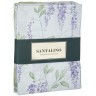 Кпб 2-х спальный "глициния" под 175*215 -1шт., пр 220*250  -1шт., нав 70*70-2шт, серый SANTALINO (984-730)