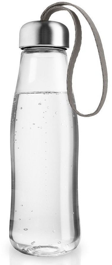 Бутылка стеклянная, 500 мл, серо-коричневая (71049)