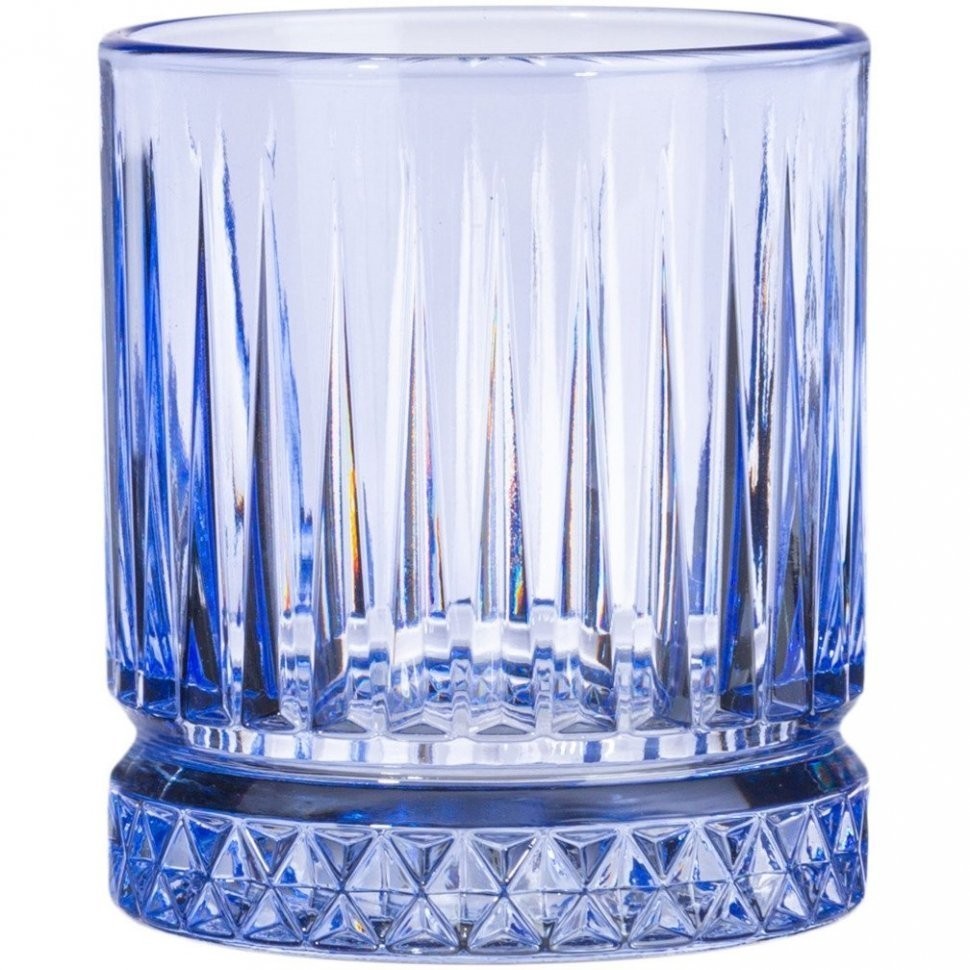 Набор стаканов из 6 шт "ассорти"  210 мл цвета:аметист, шампань, топаз, изумруд, сапфир,агат Алешина Р.р. (484-924)