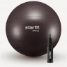 Фитбол STARFIT GB-111 антивзрыв, 1200 гр, с ручным насосом, кофейный, 75 см (2109134)