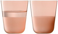 Набор стаканов arc contrast, 380 мл, коралловые, 2 шт. (77632)