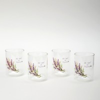 Набор стаканов &quot;душа прованса&quot; из 4-х шт. 360 мл Agness (887-283)