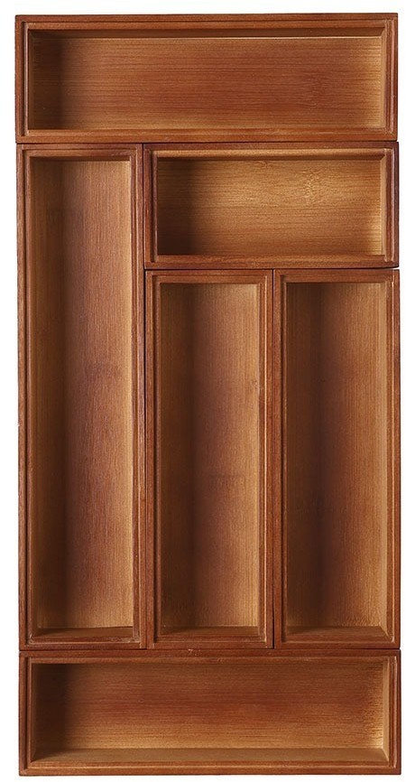 Органайзер-конструктор для столовых приборов bambox, 45,7х22,9 см (77063)