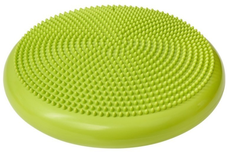 Диск балансировочный STARFIT BP-104, с насосом, массажный, лаймовый (2107389)