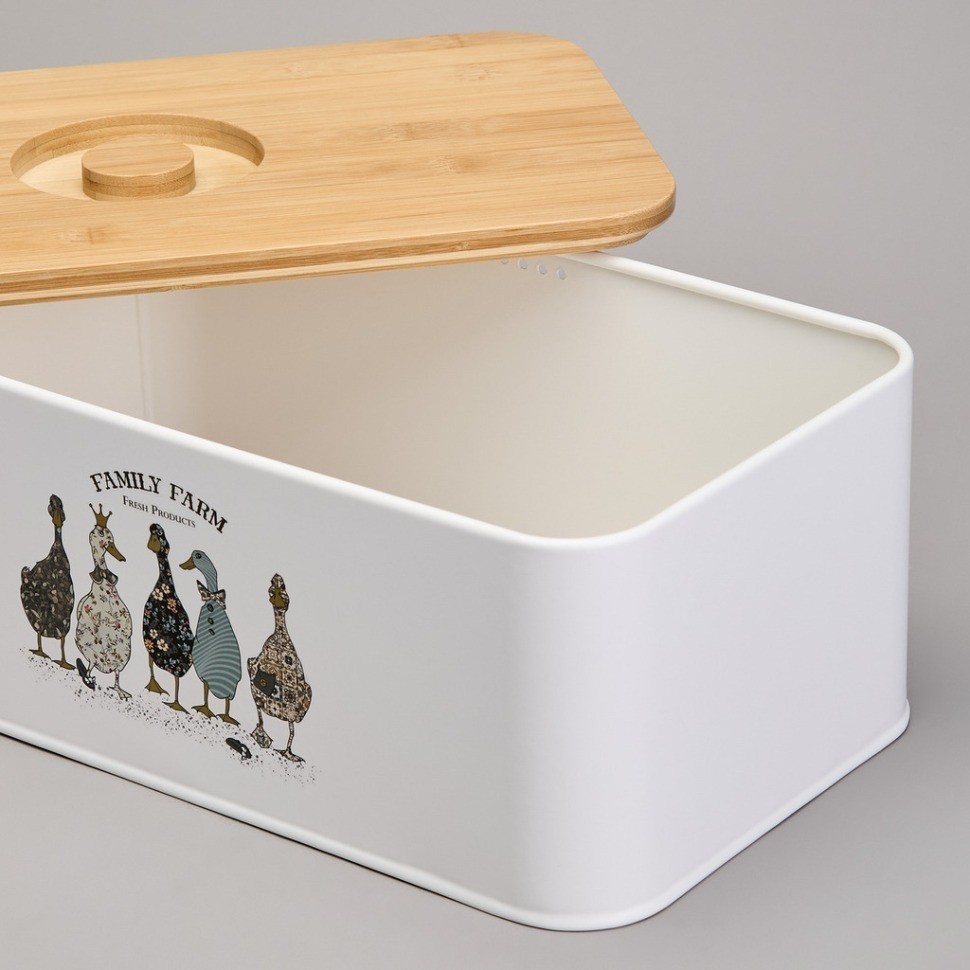 Хлебница agness "family farm" 34*19,5*13,5 см (790-384)