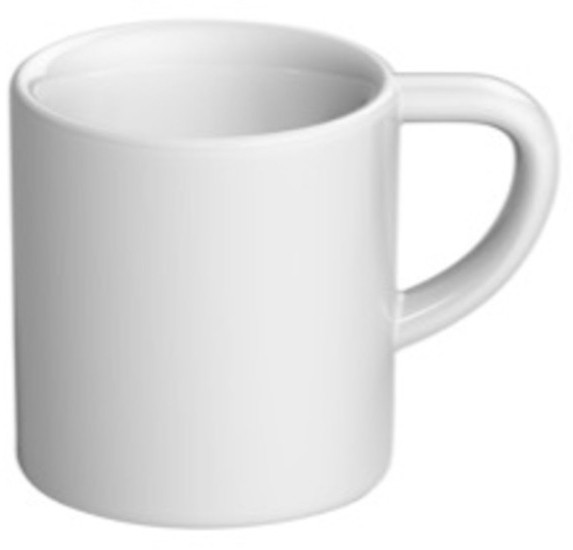 Чашка C098-28BWH, фарфор, white, LOVERAMICS