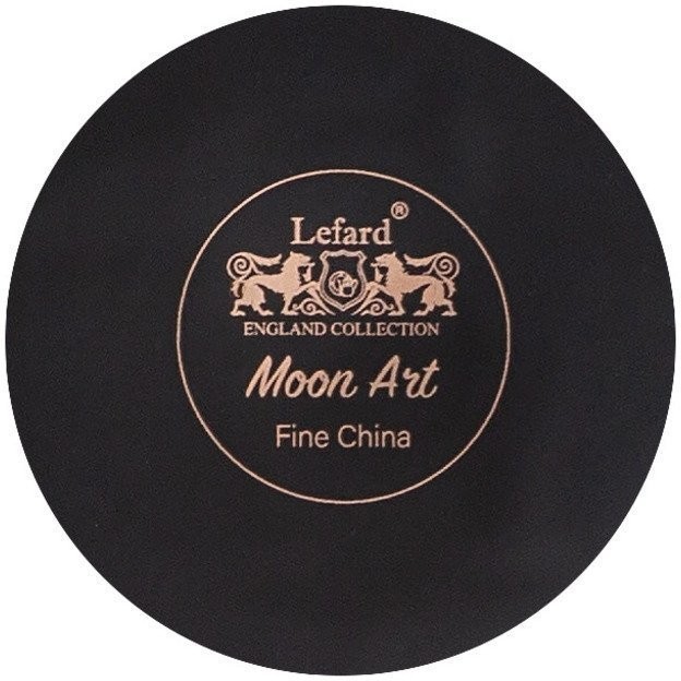 Набор салатников lefard "moon art" 2 шт. 11,5*6,5 см 350 мл черный Lefard (42-400)
