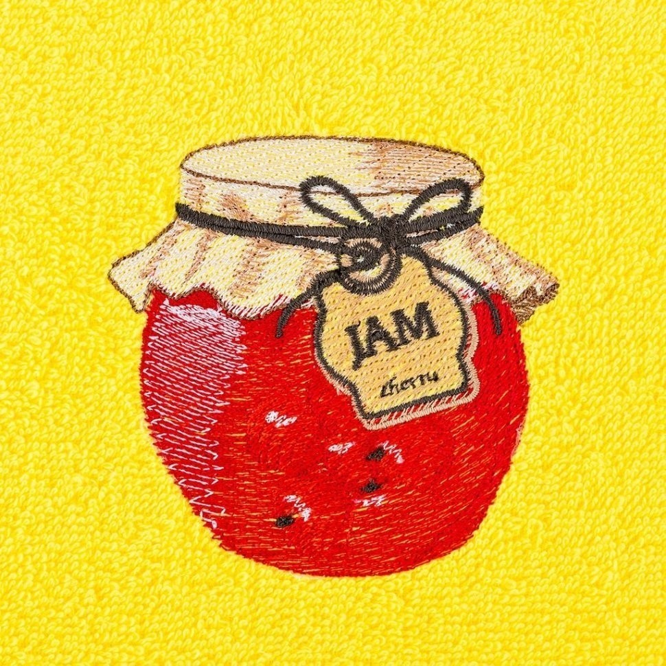 Полотенце махровое 40х70, "джем"100%х\б, жёлтый SANTALINO (850-330-67)