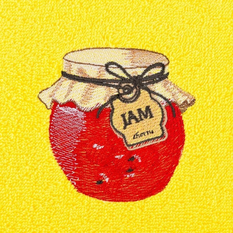 Полотенце махровое 40х70, "джем"100%х\б, жёлтый SANTALINO (850-330-67)