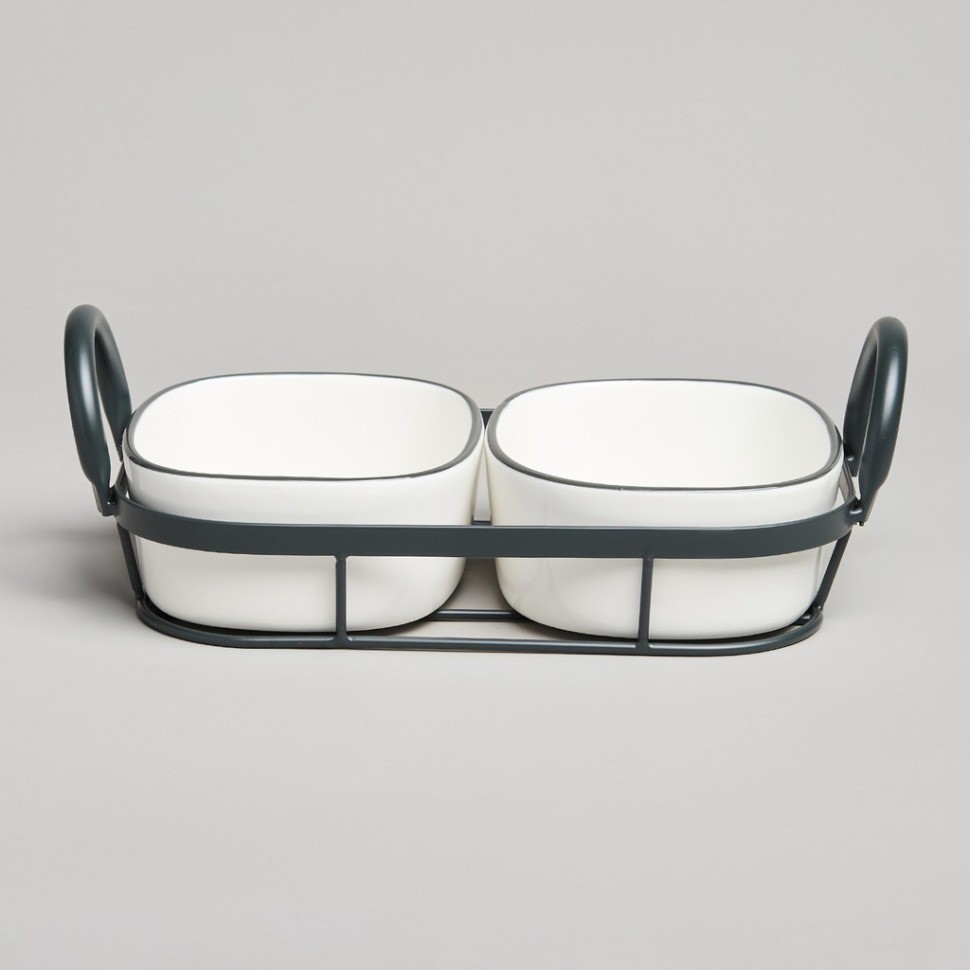 Набор форм на метал.подставке lefard "family farm" 2 шт. 28,5*16*8,5 cm (263-1373)