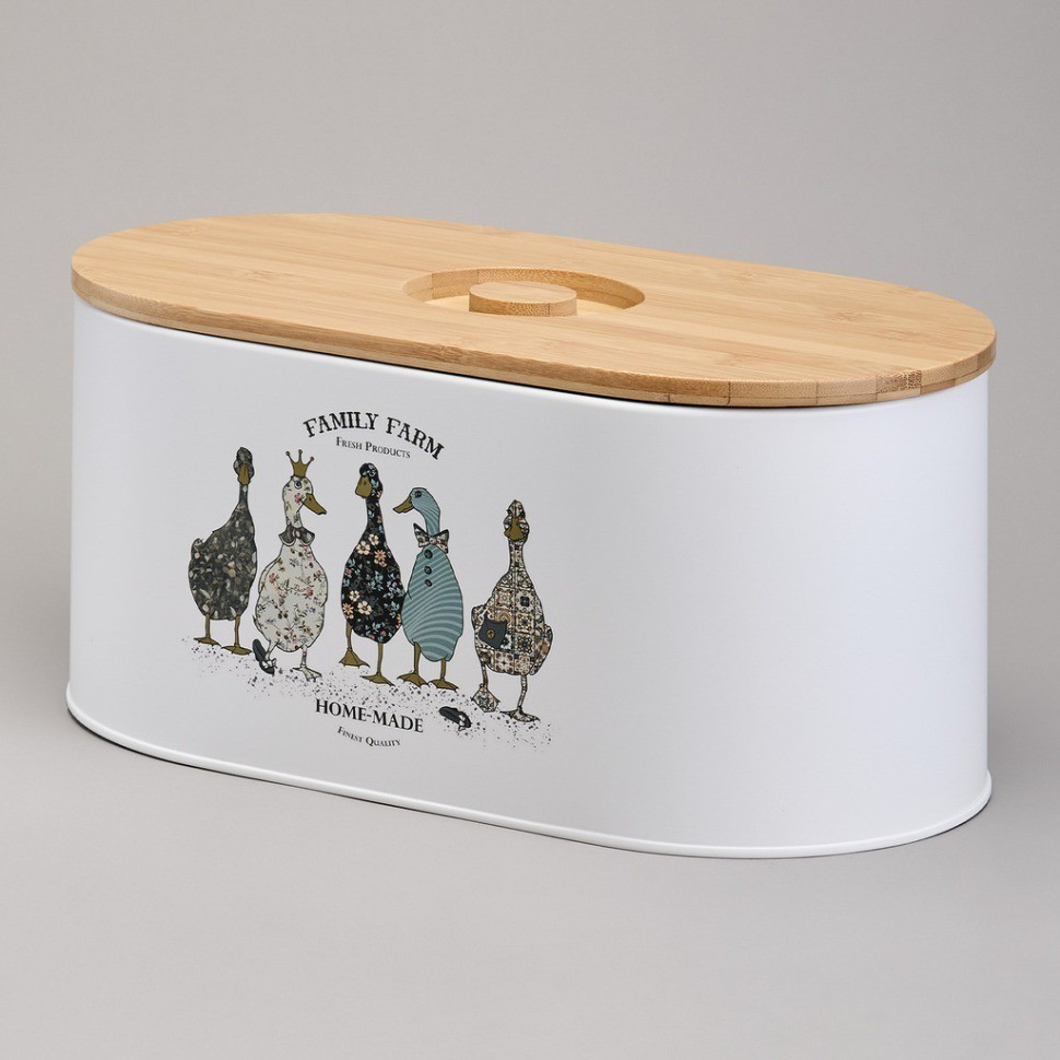 Хлебница agness "family farm" 34*19,5*16 см (790-386)