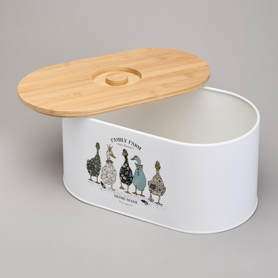 Хлебница agness "family farm" 34*19,5*16 см (790-386)