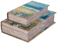 Набор шкатулок-книжек из 2-х шт. 27х18х7/21х13х5 см Lefard (94-216)