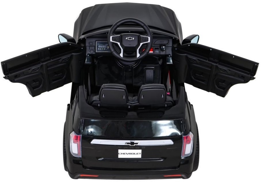 Детский электромобиль Chevrolet Tahoe EVA 2WD 12V (HL588-LUX-BLACK-PAINT)