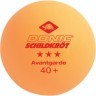 Мяч для настольного тенниса 3* Avantgarde, оранжевый, 6 шт. (610142)