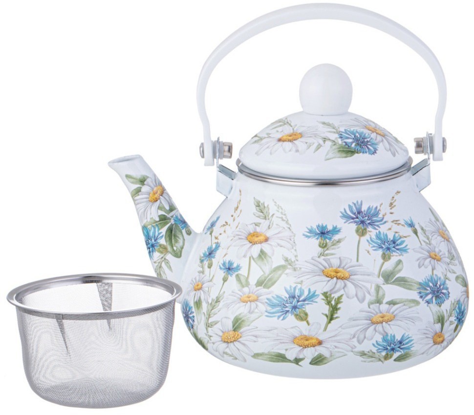 Чайник agness  эмалированный серия "sentiment", 1,3 л (934-635)
