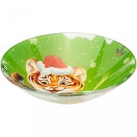 Набор для завтрака 3 предмета &quot;тигренок&quot; тарелка 18 см,салатник 16 см,кружка 200 мл Lefard (198-179)