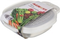 Терка с контейнером 20*15*5 см. Agness (712-015)