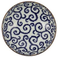 Чаша 18907, 18,8 см, фарфор, blue, TOKYO DESIGN