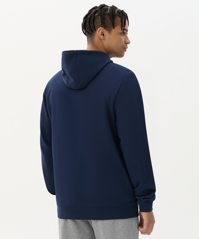 Худи на молнии JOGEL ESSENTIAL Cotton FZ Hoodie, темно-синий (2121892)
