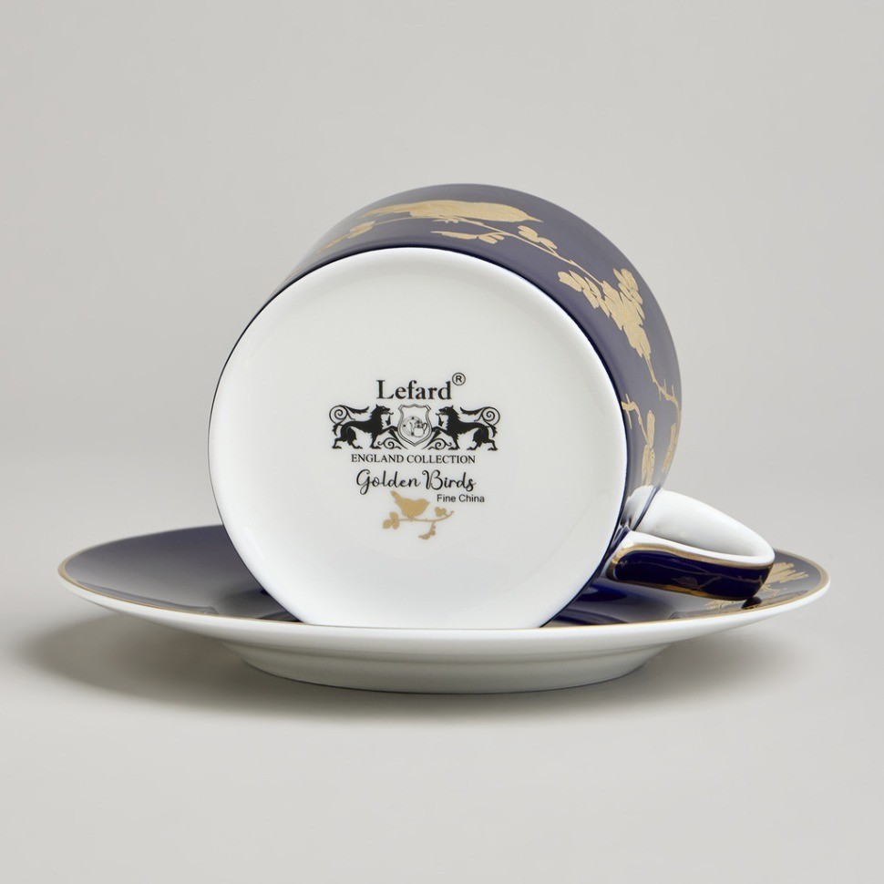 Чайная пара lefard "golden birds" 240 мл (419-134)