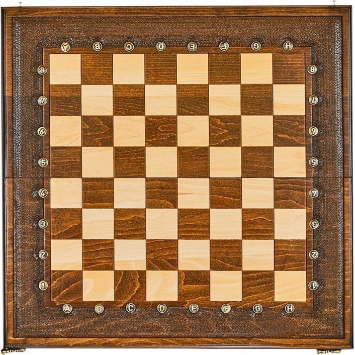 Шахматы + нарды резные "Гамбит 1" 60, Simonyan (28636)