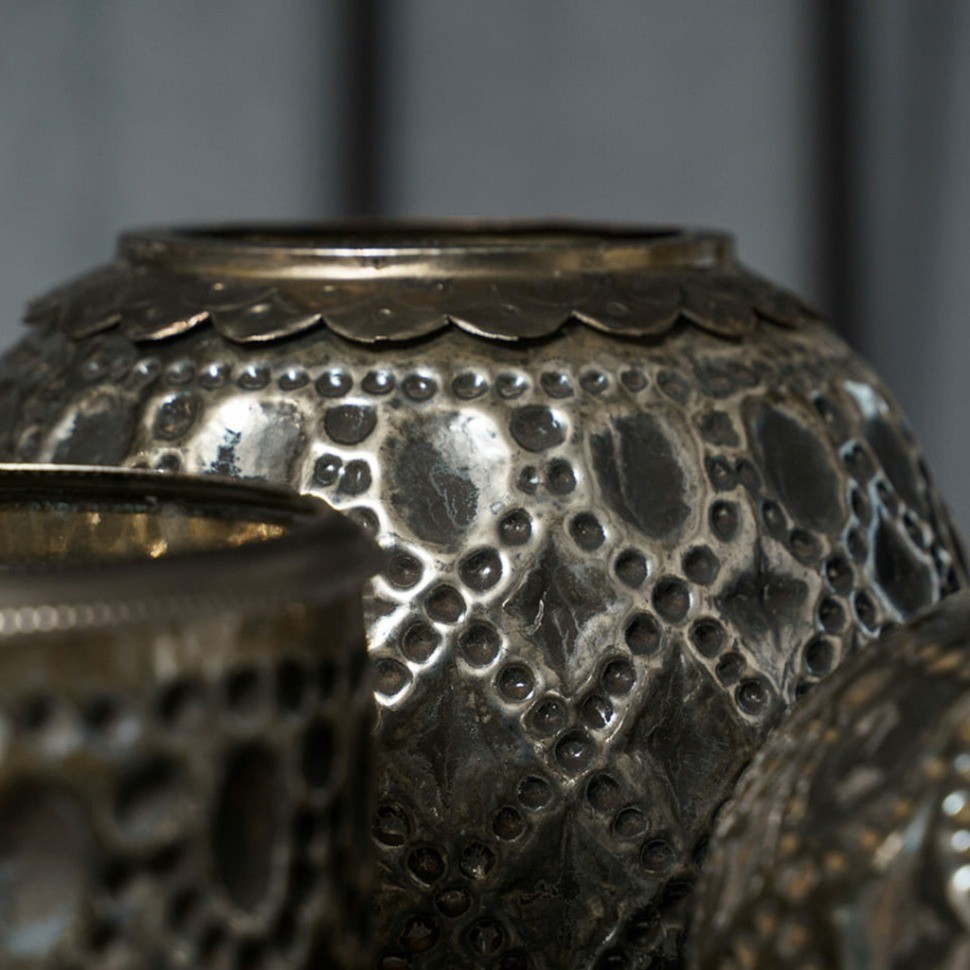 Подсвечник Ksa/5478, 25, стекло, металл, black gold, ROOMERS FURNITURE