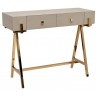 Консоль серая/металл золото 100*40*78см (TT-00010512)