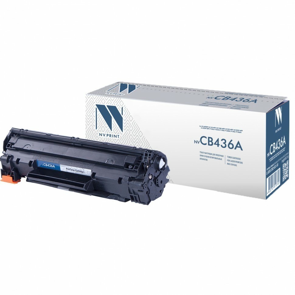 Картридж лазерный NV PRINT NV-CB436A для HP LaserJet P1505/1506/M1120/M1522 361190 (93436)