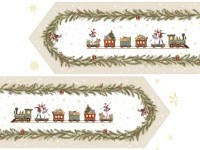 Дорожка на стол &quot;щелкунчик&quot;, 45х300см, бежевый, 100% хлопок,твил Lefard (850-757-32)