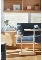 Столик приставной swivo, натуральное дерево (69211)