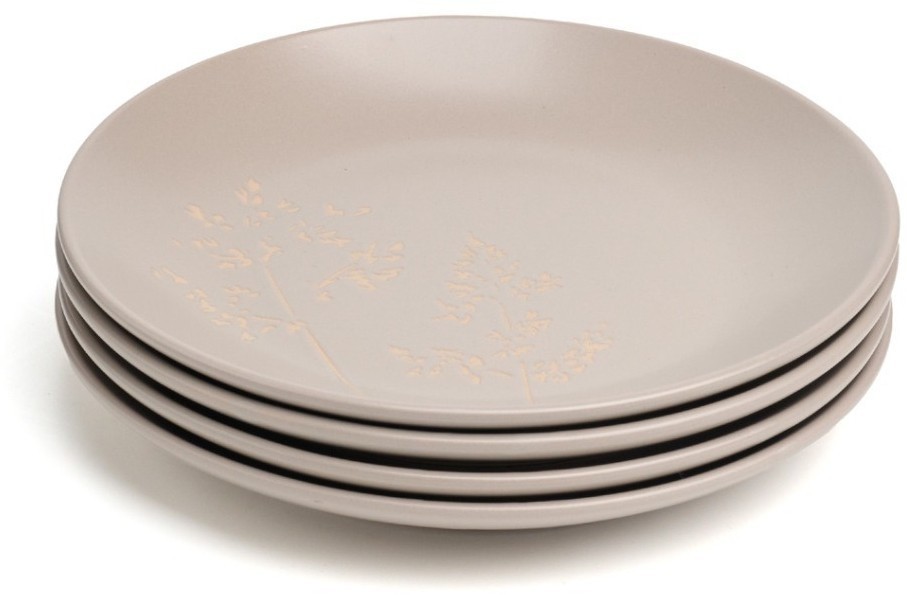 Набор тарелок закусочных bronco "grasses" 4 шт. диаметр=19,5 см (191-339-1)