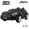 Электромобиль Mercedes-Benz GT R (черный матовый, 4WD, 12V, MP4) (HL289-MATTE-BLACK-MP4)