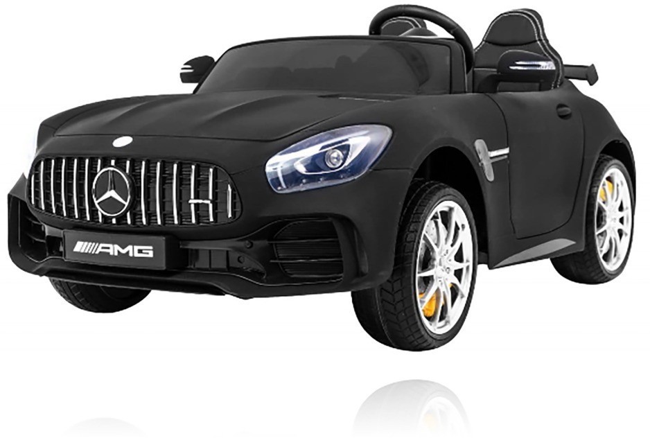 Электромобиль Mercedes-Benz GT R (черный матовый, 4WD, 12V, MP4) (HL289-MATTE-BLACK-MP4)