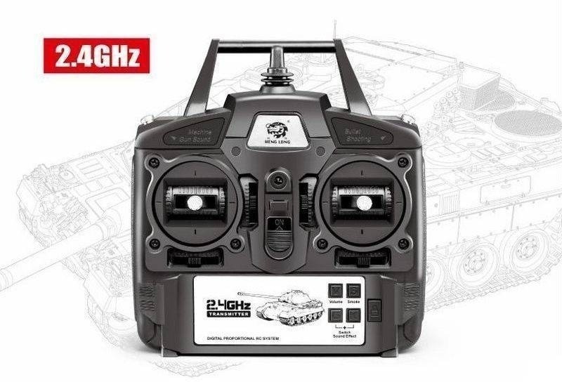 Радиоуправляемый танк Heng Long T-34 V7.0 масштаб 1:16 RTR 2.4GHz - 3909-1 V7.0