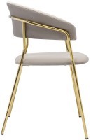Стул stefany, велюр, серый (75795)
