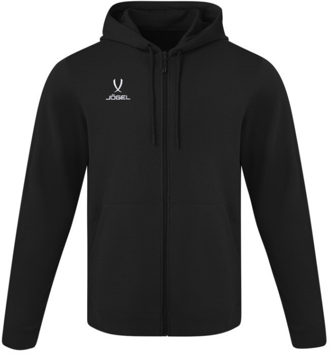 Худи на молнии JOGEL ESSENTIAL Cotton FZ Hoodie, черный (2121906)