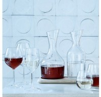 Набор кувшинов для вина и воды на деревянной подставке 1,2 л/1,4 л (59305)