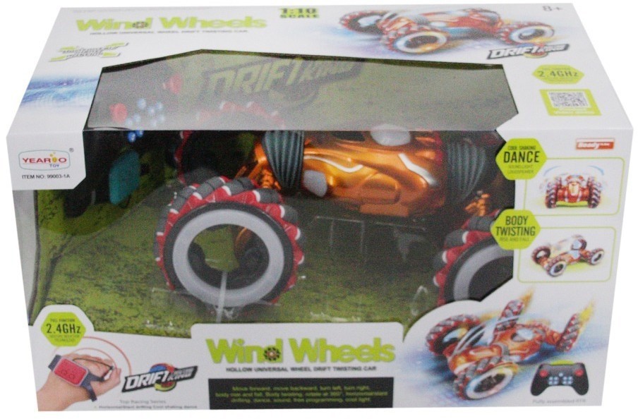 Радиоуправляемый дрифт Твистер Yearoo (часы + пульт) 1:10 (99003-1A-RED)