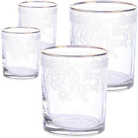 Стакан для виски 250мл. 4шт. "Акация" " (150-4-ГЗ2)