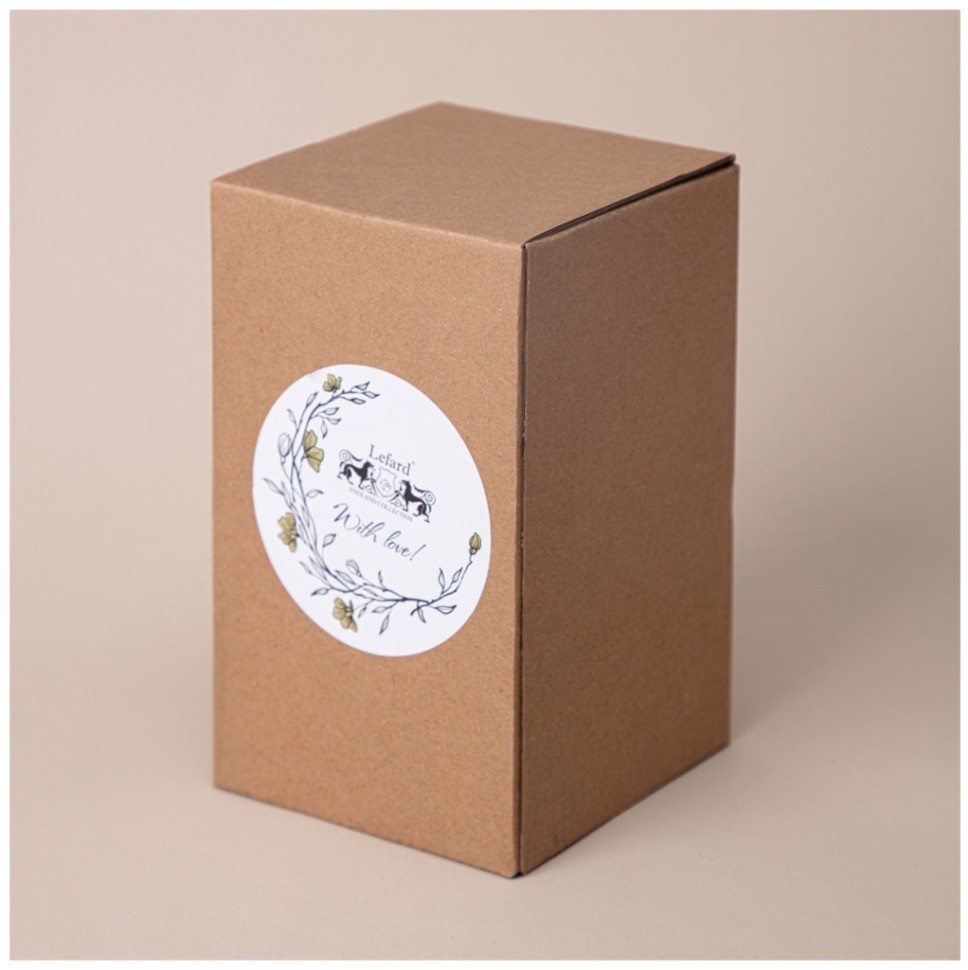 Емкость для хранения с крышкой "sunny" emerald 8х8х13,5 см Lefard (196-122)