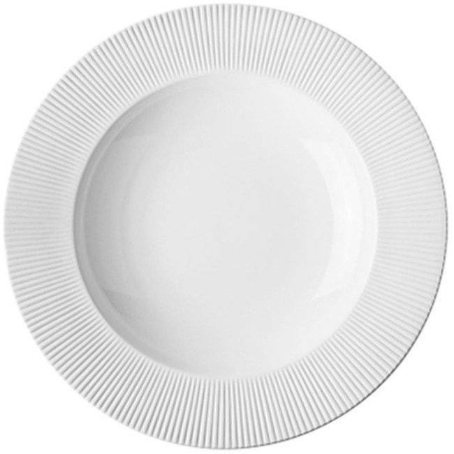 Тарелка S0507/54718, 24 см, фарфор, white