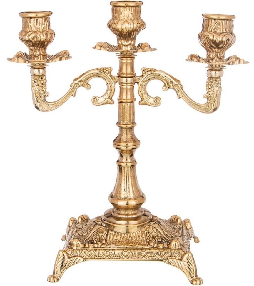 Канделябр на трехрожковый 21х10,5 см высота 24см ALBERTI LIVIO (646-104)